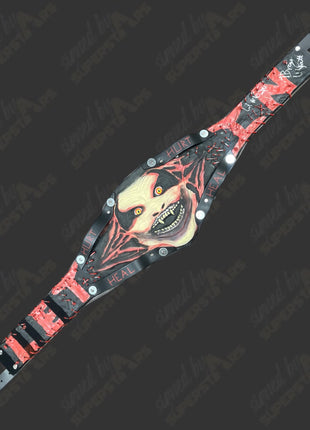 Bray Wyatt signed WWE The Fiend Bray Wyatt Universal Championship Replica Belt (w/ Inscription)