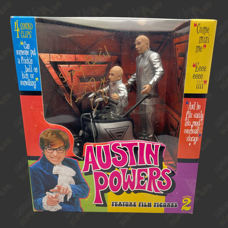 Verne Troyer (Austin Powers) signed Feature Film Action Figure