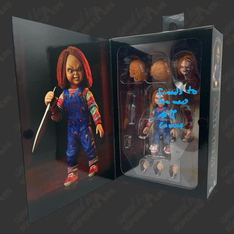 Brad Dourif (Chucky) signed Ultimate TV Series Action Figure