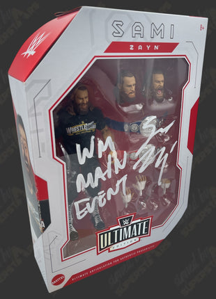 Sami Zayn signed WWE Ultimate Edition Action Figure (w/ JSA + Protector)