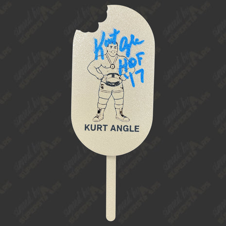Kurt Angle signed 3D Ice Cream Bar