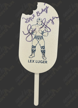 Lex Luger signed 3D Ice Cream Bar