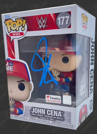 John Cena signed WWE Funko POP Figure #177 (w/ Beckett)