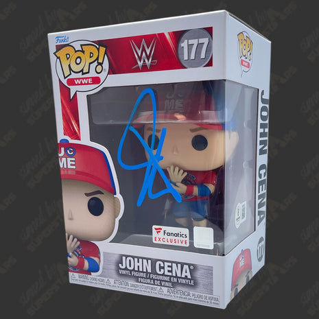 John Cena signed WWE Funko POP Figure #177 (w/ Beckett)