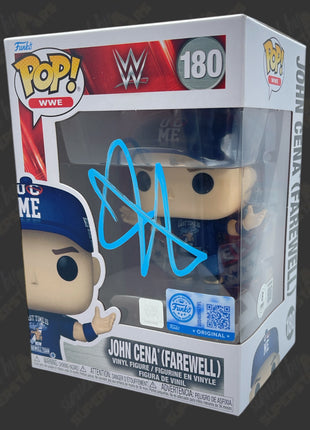 John Cena signed WWE Funko POP Figure #180 (w/ Beckett)
