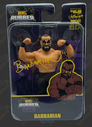 Barbarian signed Big Rubber Guys Action Figure