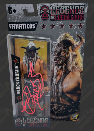 Black Taurus signed Legends of Lucha Libre Action Figure