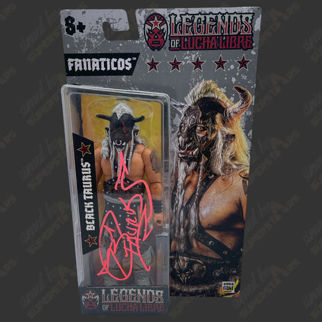 Black Taurus signed Legends of Lucha Libre Action Figure