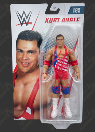 Kurt Angle signed WWE Series 95 Action Figure