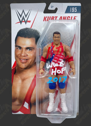 Kurt Angle signed WWE Series 95 Action Figure