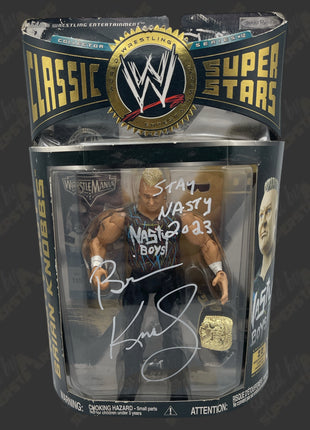 Brian Kobbs signed WWE Jakks Classic Superstars Action Figure (Damaged)