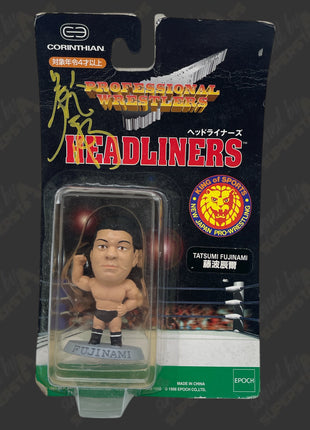 Tatsumi Fujinami signed NJPW Headliners Action Figure