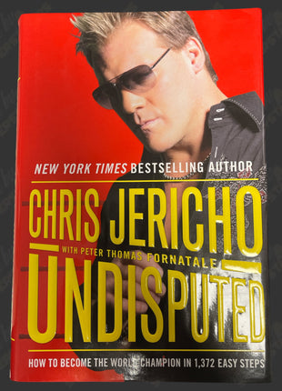 Chris Jericho signed Undisputed Book (2/20/11)