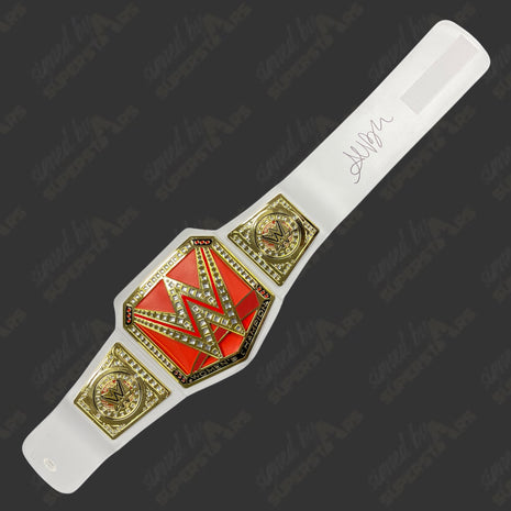 Alexa Bliss signed Kids Toy WWE Replica Women's Championship Belt (w/ JSA)