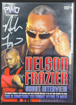 Nelson Frazier (Mabel) signed PWD Shoot Interview DVD