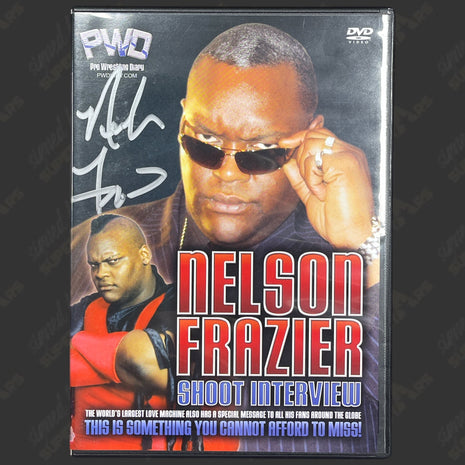 Nelson Frazier (Mabel) signed PWD Shoot Interview DVD