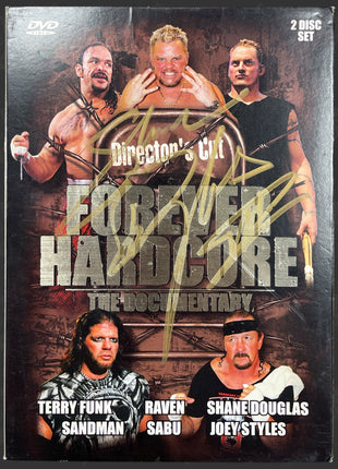 Shane Douglas signed Forever Hardcore Documentary DVD