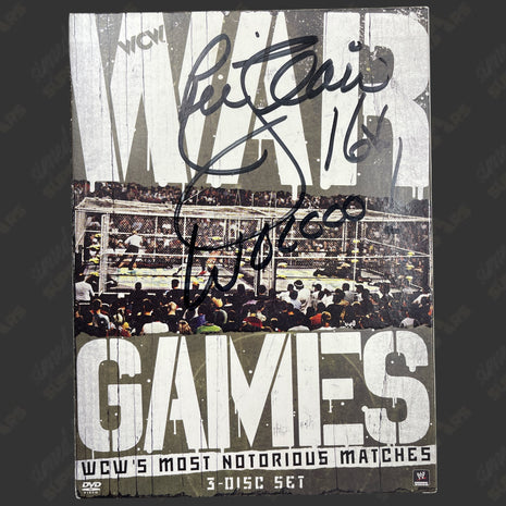 Ric Flair signed War Games Most Notorious Matches DVD