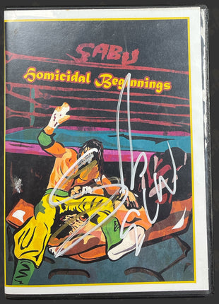 Sabu signed Compilation of Matches DVD