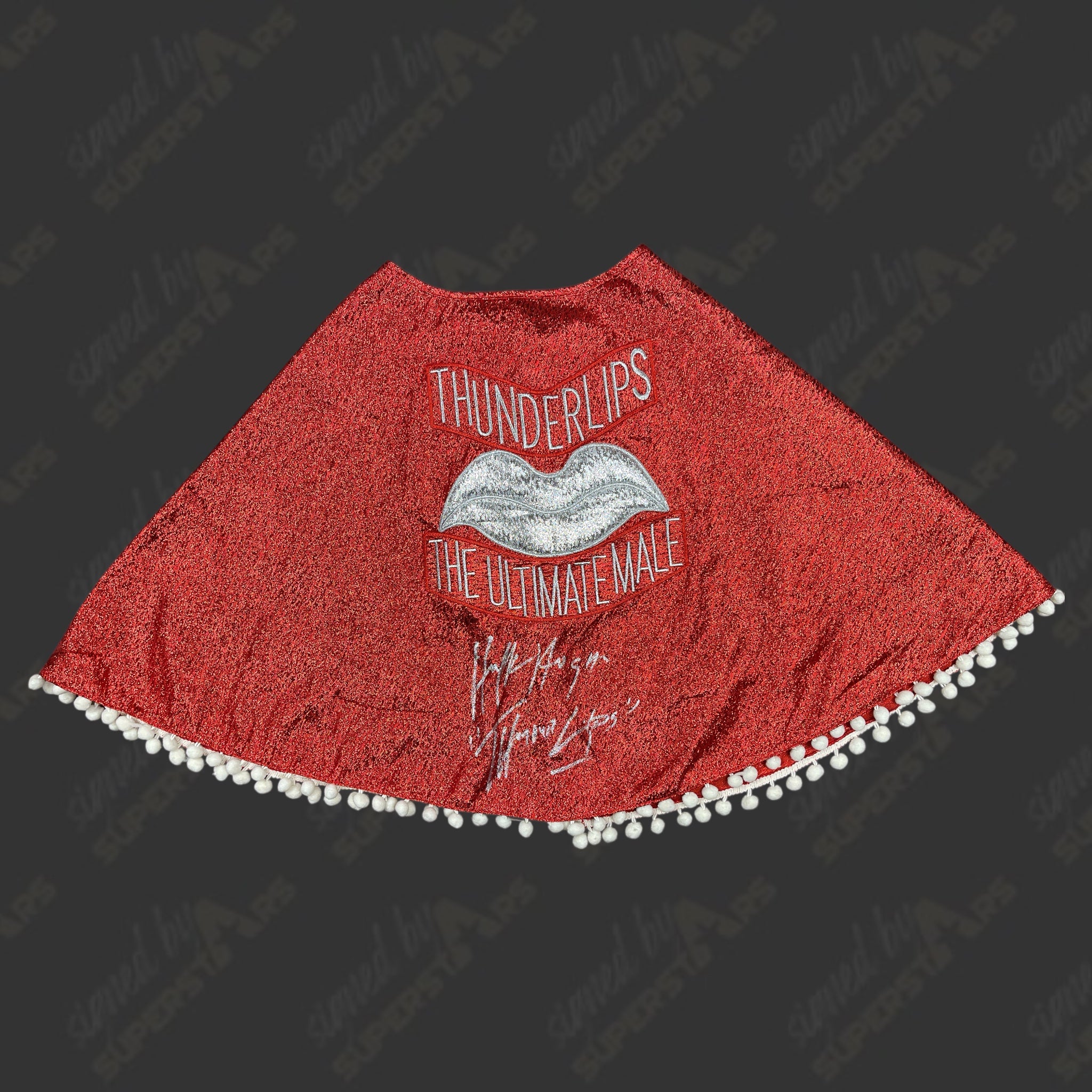 Thunderlips Robe Hulk Hogan signed Replica Thunderlips Robe – Signed By Superstars