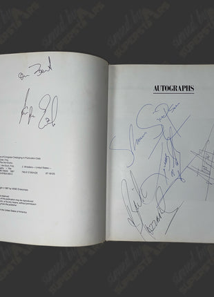 Kerry Von Erich, Kevin Von Erich & more multi-signed Von Erichs Family Album