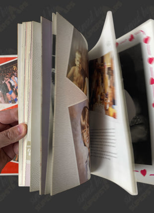 Kerry Von Erich, Kevin Von Erich & more multi-signed Von Erichs Family Album