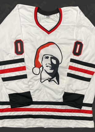 Chevy Chase signed Griswold Hockey Jersey (w/ Beckett)