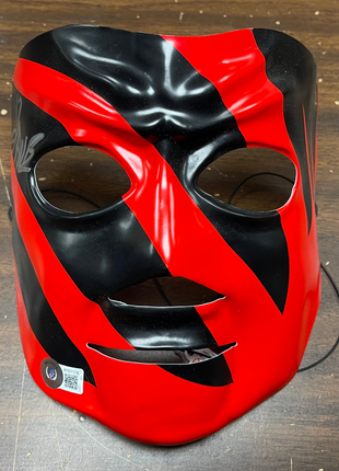 Kane signed Toy Mask (w/ Beckett)