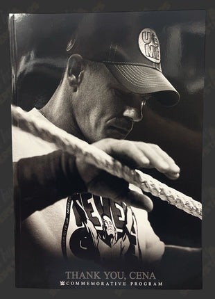 John Cena signed Saturday Night's Main Event Final Match Event Program (w/ Beckett) PRE-ORDER