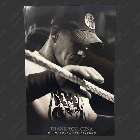 John Cena signed Saturday Night's Main Event Final Match Event Program (w/ Beckett) PRE-ORDER