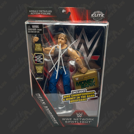 Dean Ambrose signed WWE Elite Network Spotlight Action Figure