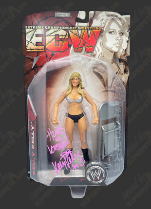 Kelly Kelly signed WWE ECW Action Figure