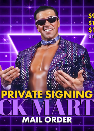 Autographe de réserve - Signature privée de John Cena (août 2025)