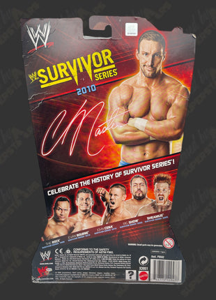 Chris Masters signed WWE Survivor Series Heritage Action Figure