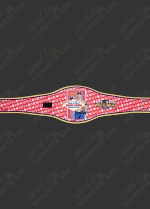 John Cena signed Farewell Tour 2025 WrestleMania 41 Las Vegas Spinner Championship Replica Belt (w/ Beckett)