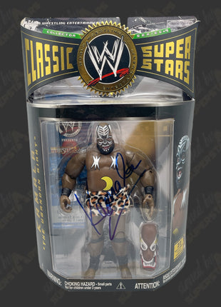 Kamala signed WWE Jakks Classic Superstars Action Figure