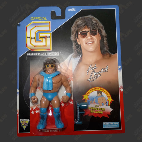 Rick Martel signed Grapplers & Gimmicks Action Figure (PRE-ORDER)