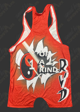 Rob Van Dam signed Red Replica Tights