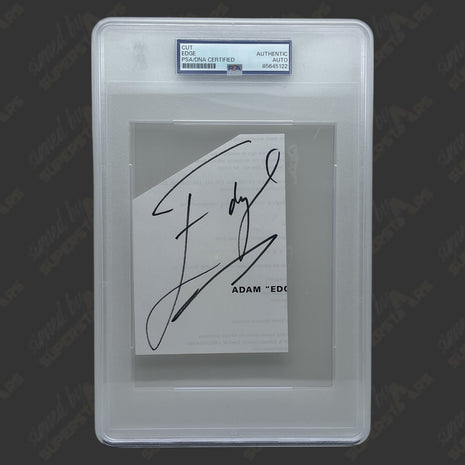 Edge signed Cut (w/ PSA)