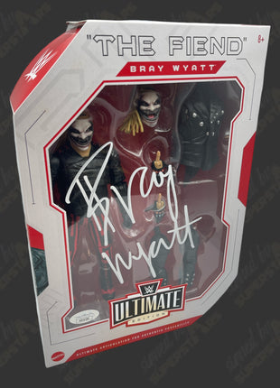 Bray Wyatt signed WWE Ultimate Action Figure *Damaged* (w/ JSA + Protector)