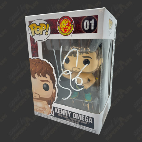 Kenny Omega signed NJPW Funko POP Figure #01