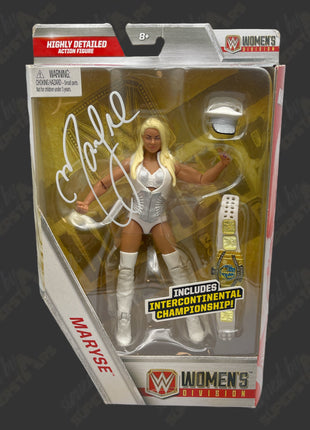 Maryse signed WWE Elite Women’s Division Action Figure (w/ Protector)