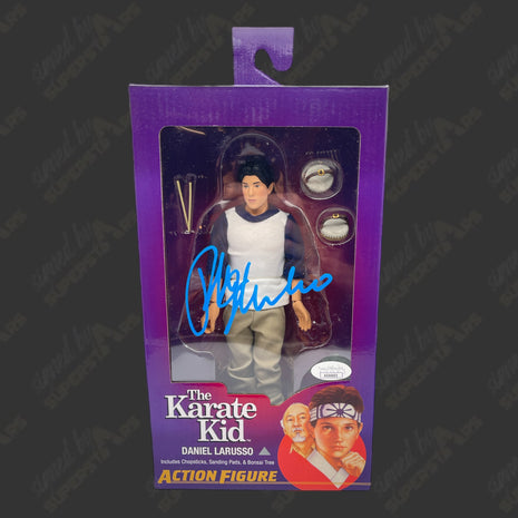 Ralph Macchio signed The Karate Kid Action Figure (w/ JSA)