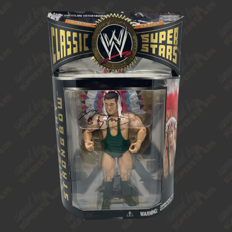 Chief Jay Strongbow signed WWE Jakks Classic Superstars Action Figure