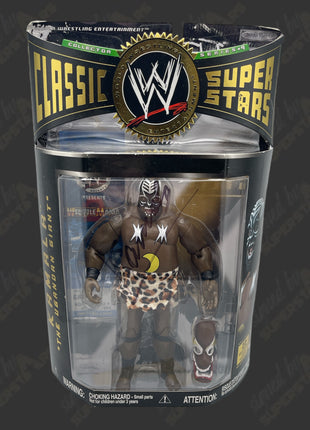 Kamala signed WWE Jakks Classic Superstars Action Figure