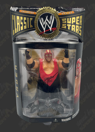 Vader signed WWE Jakks Classic Superstars Action Figure