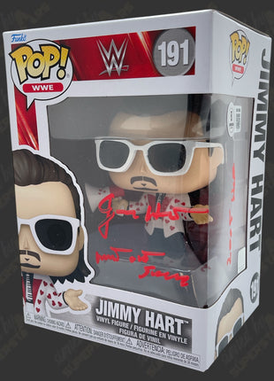 Jimmy Hart signed WWE Funko POP Figure #191 (w/ Beckett)