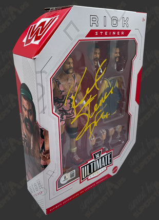 Steiner Brothers - Rick Steiner & Scott Steiner signed WWE Ultimate Edition Action Figures (w/ Beckett)