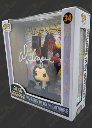 Alice Cooper signed Funko POP Album #34 (w/ Beckett)