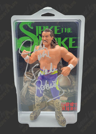 Jake Roberts signed Action Figure Case